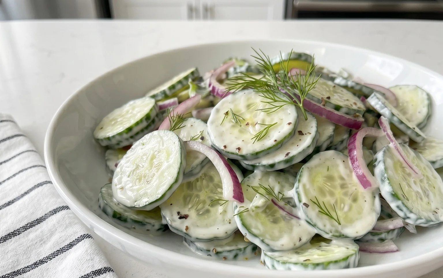 Polish Cucumber Salad