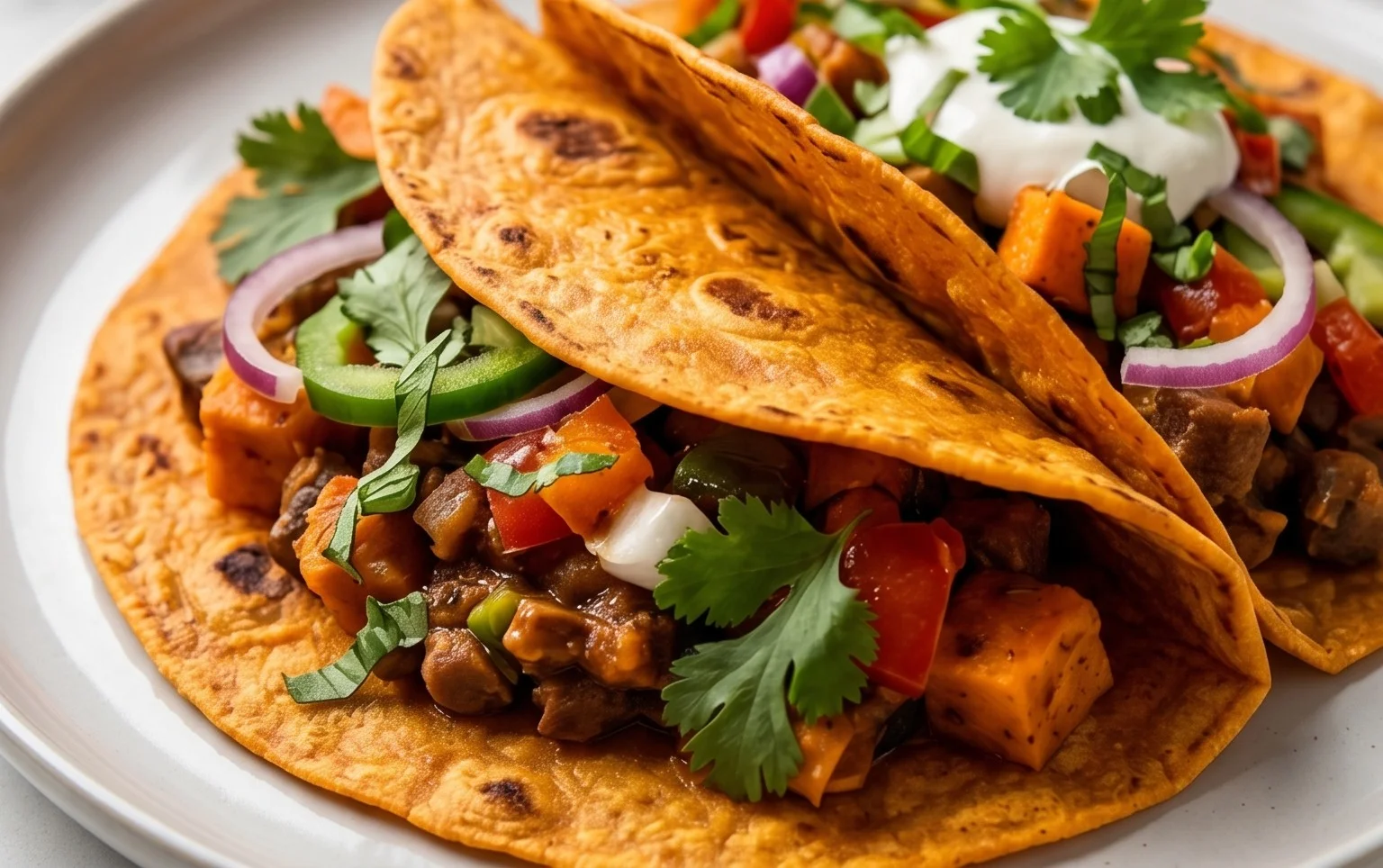 Sweet Potato Tortillas (Gluten-Free Vegan Wraps)