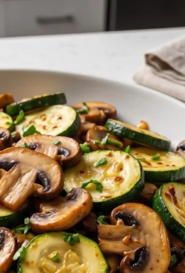 Skillet Zucchini and Mushrooms