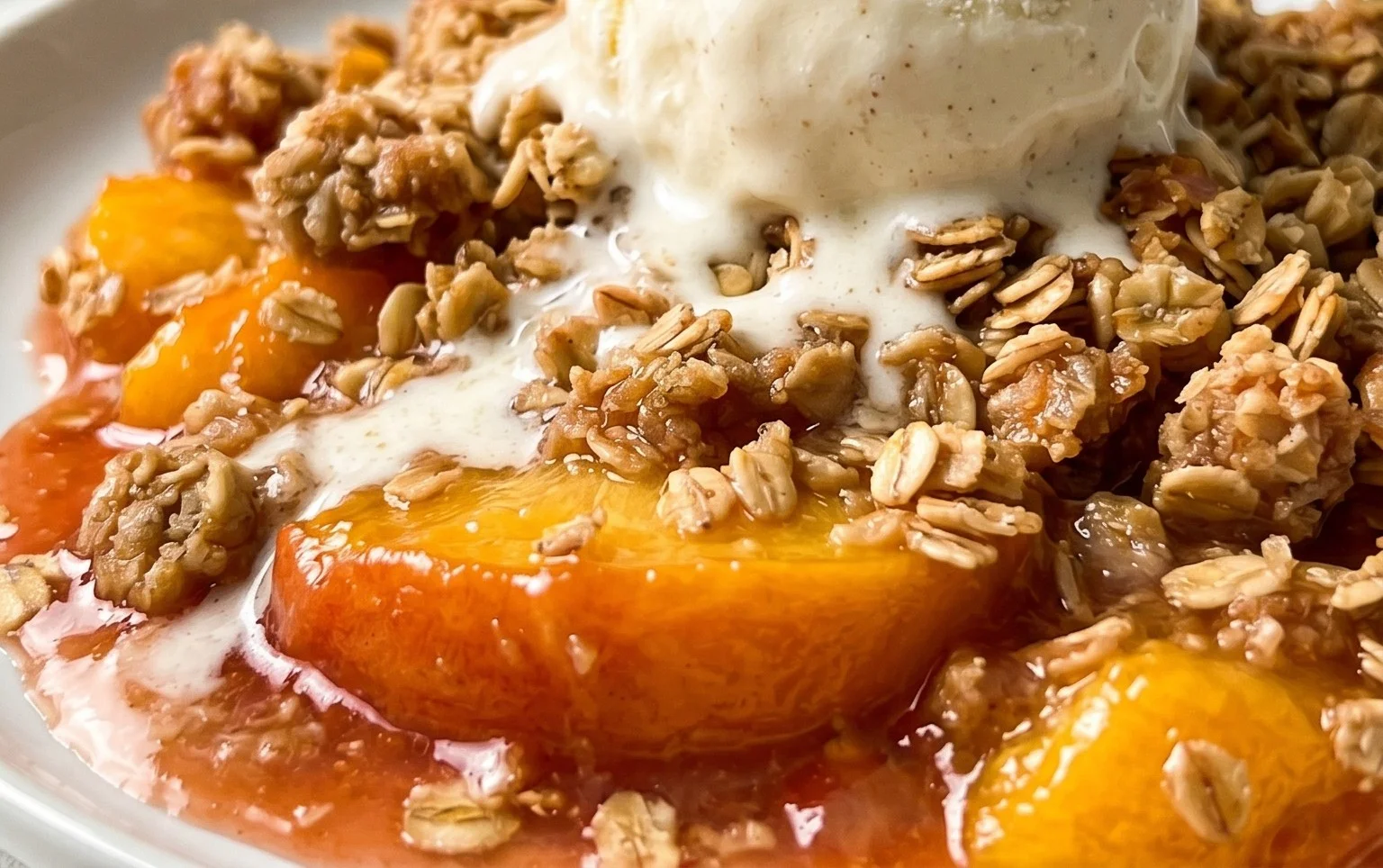 Peach Crisp