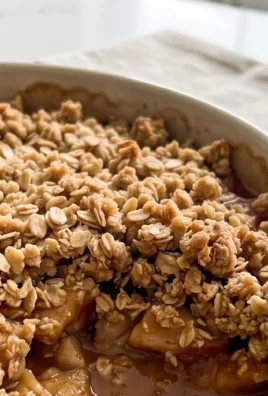 Healthy Breakfast Apple Crum extractble