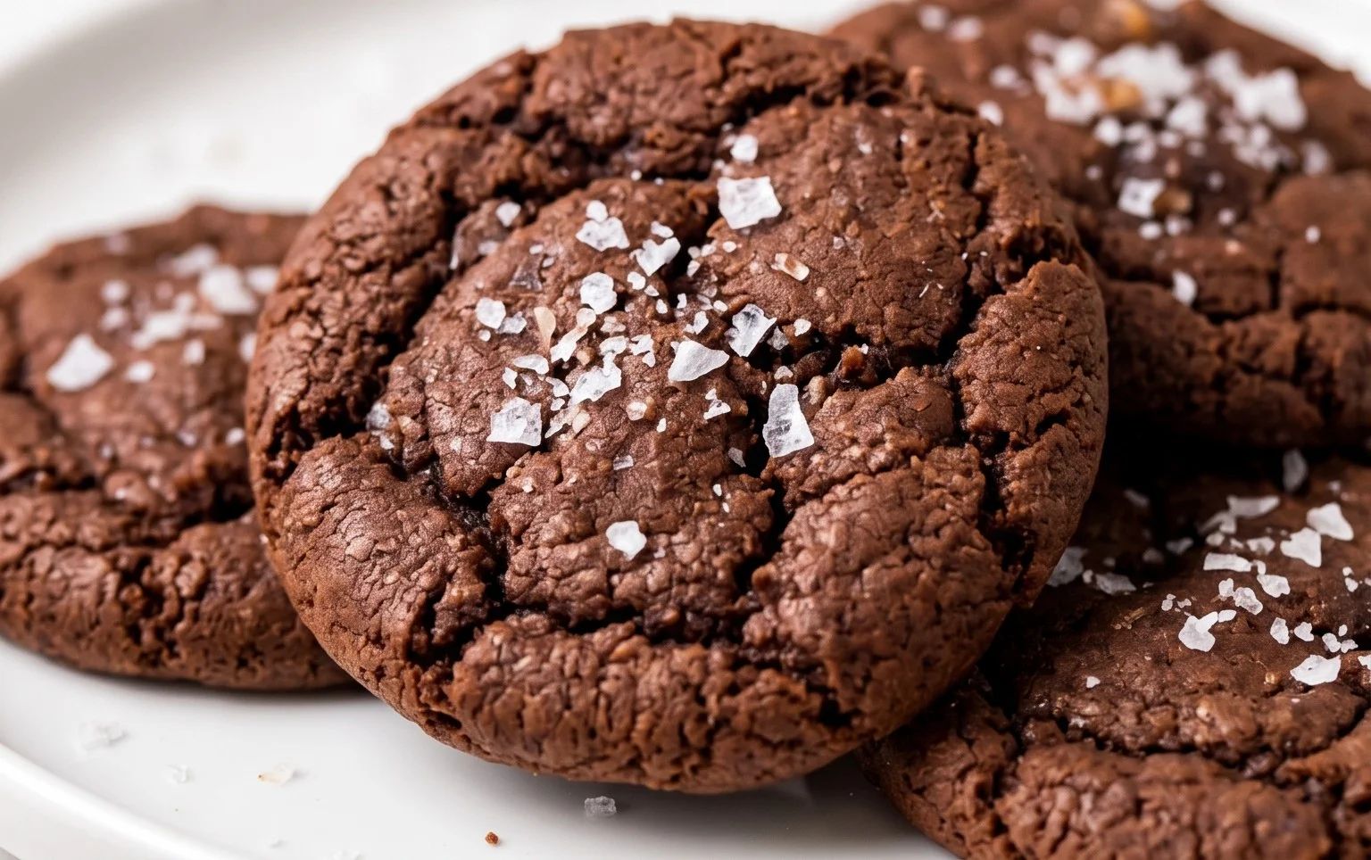 Salted Brownie Cookies