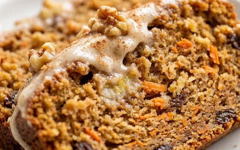 Dairy Free Carrot Cake Banana Bread