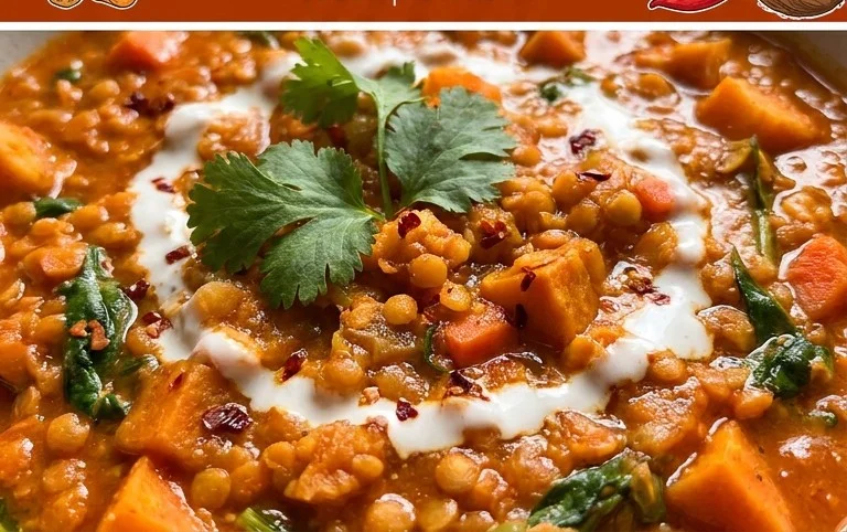 Spicy Red Lentil Curry