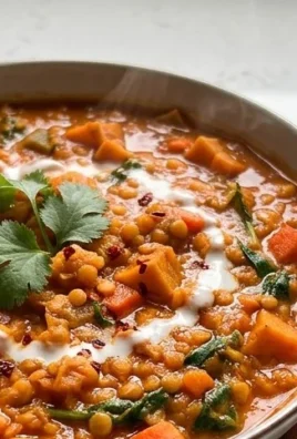 Spicy Red Lentil Curry