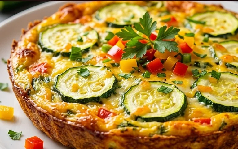 Crustless Zucchini Quiche Recipe