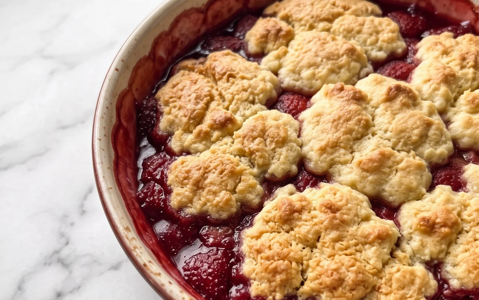 Strawberry Cobbler