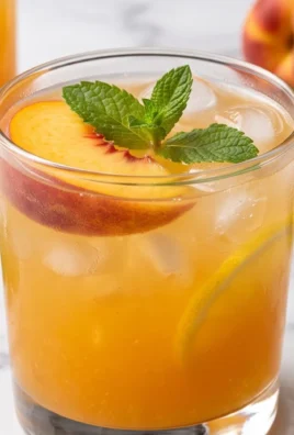 Refreshing Peach Lemonade