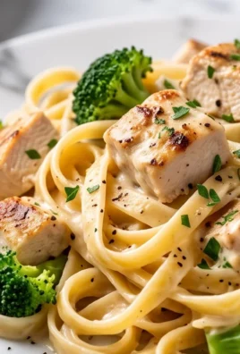 Low Calorie Chicken Alfredo