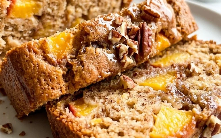Spiced Peach Bread