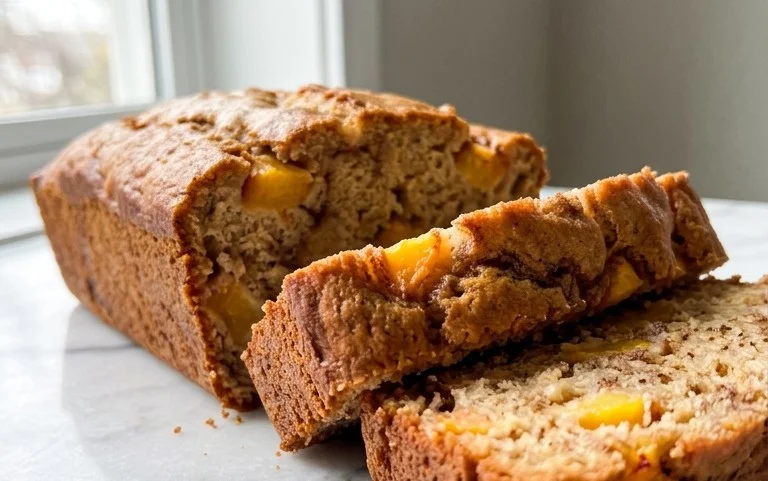 Spiced Peach Bread