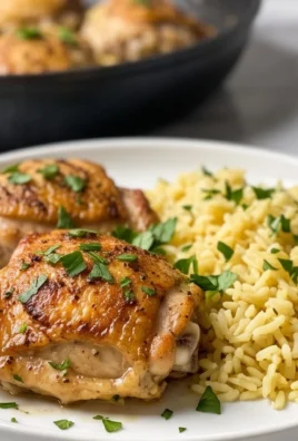 Greek Chicken and Lemon Rice (30 Minutes, One-Pot)