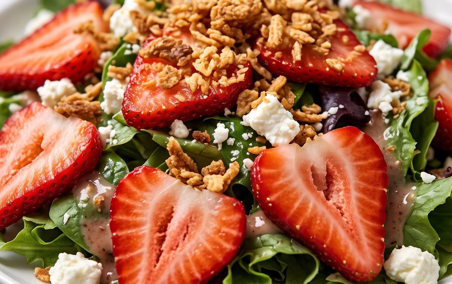 Strawberry Crunch Salad