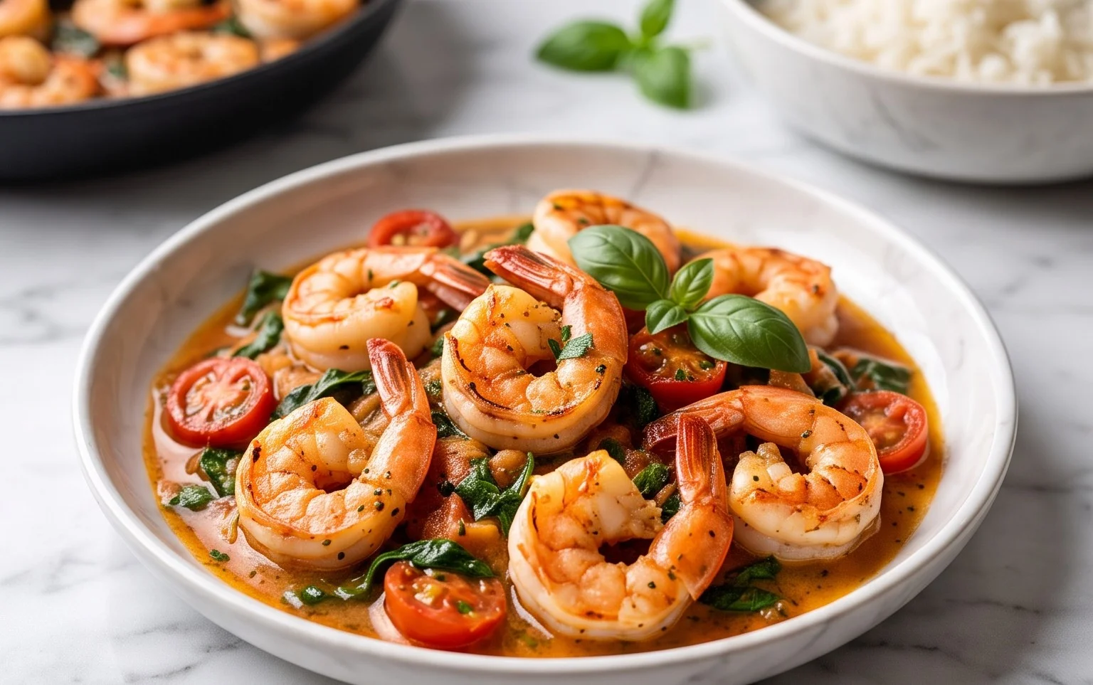 Tuscan Shrimp (One-Pan, 30-Minute Dinner)