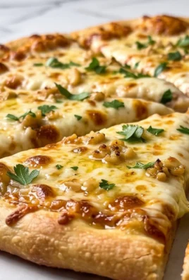 buttery garlic pizza