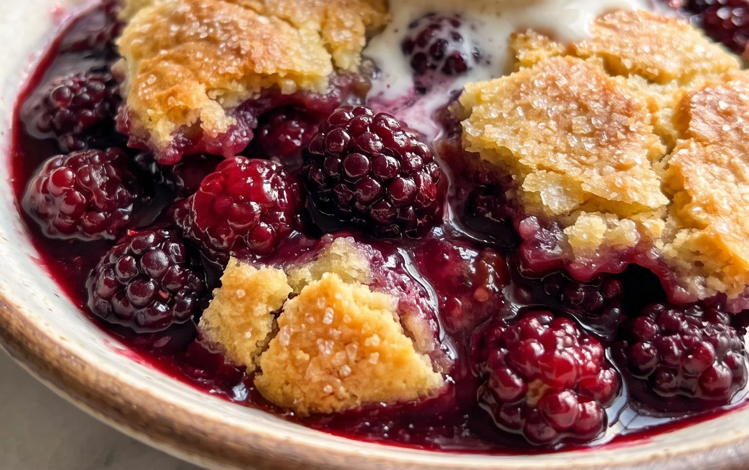 The Pioneer Women's Blackberry Cobbler