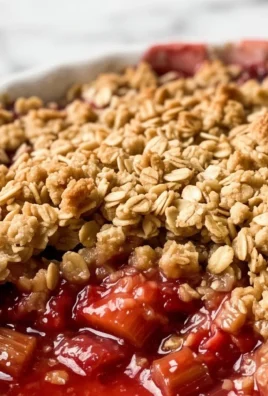 Easy Rhubarb Crisp