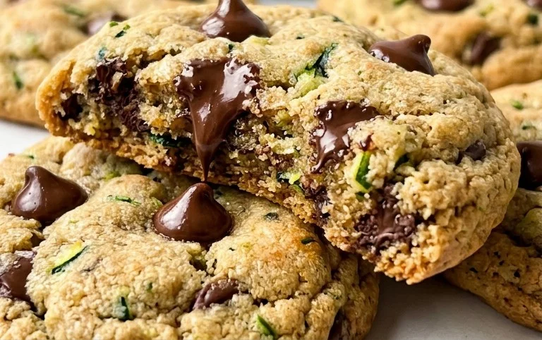 Zucchini Chocolate Chip Cookies