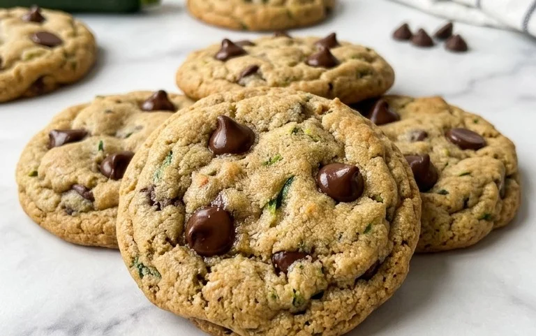 Zucchini Chocolate Chip Cookies