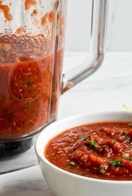 Blender Salsa (Restaurant Style Salsa)