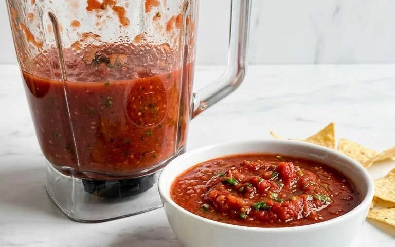 Blender Salsa (Restaurant Style Salsa)