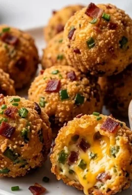 Beef Bacon Jalapeño Popper Cheese Balls