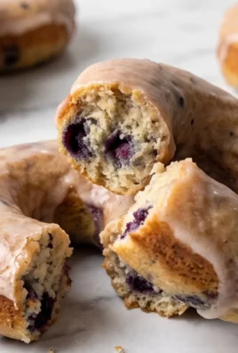 Blueberry Cake Donuts