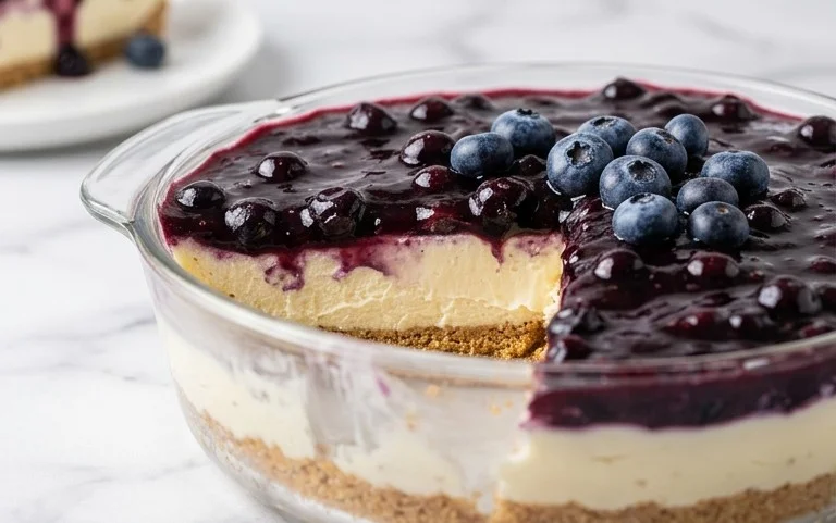 No-Bake Blueberry Yum Yum