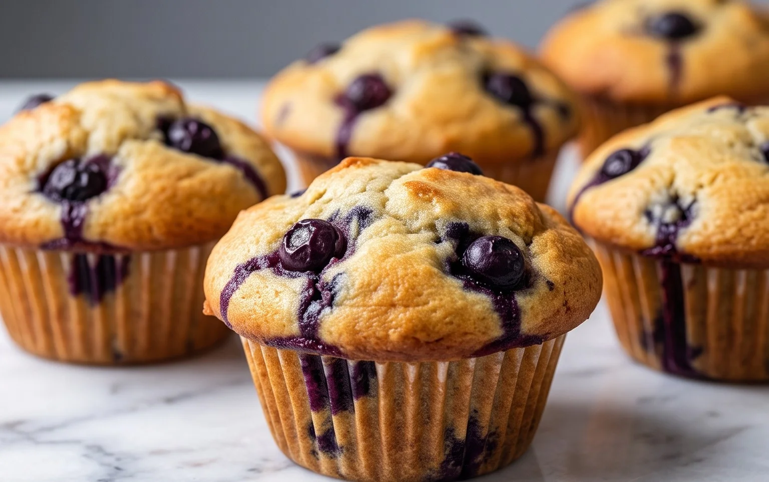 Homemade Blueberry Muffins