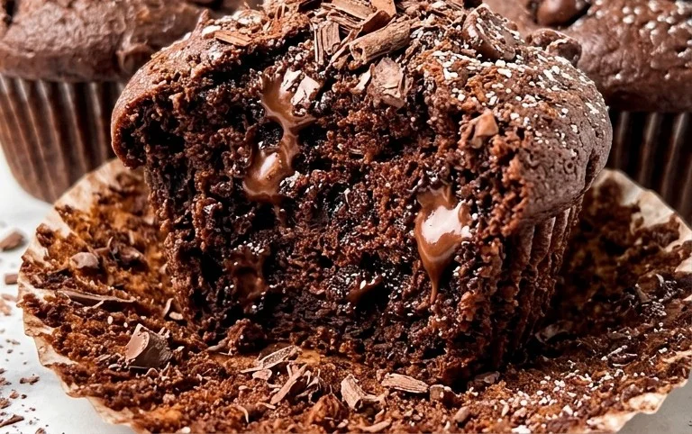 Double Chocolate Muffins
