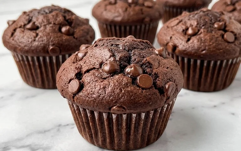 Double Chocolate Muffins