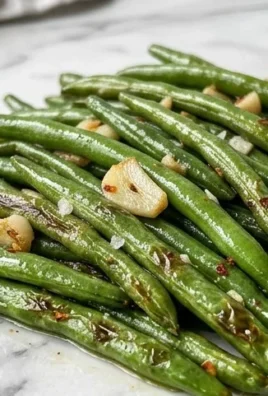 Sautéed Green Beans Recipe with Garlic