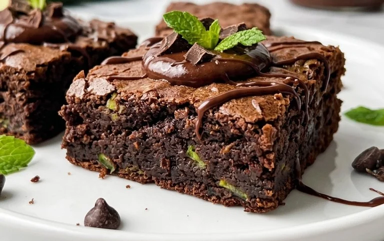 Secretly Healthy Zucchini Brownies