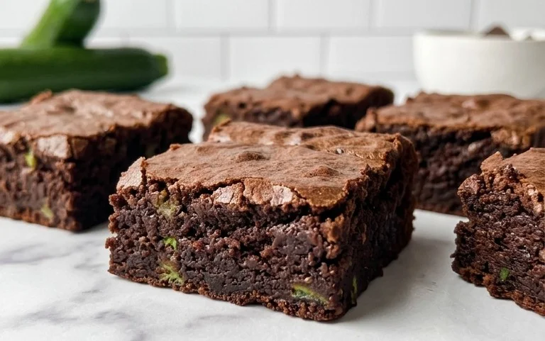 Secretly Healthy Zucchini Brownies
