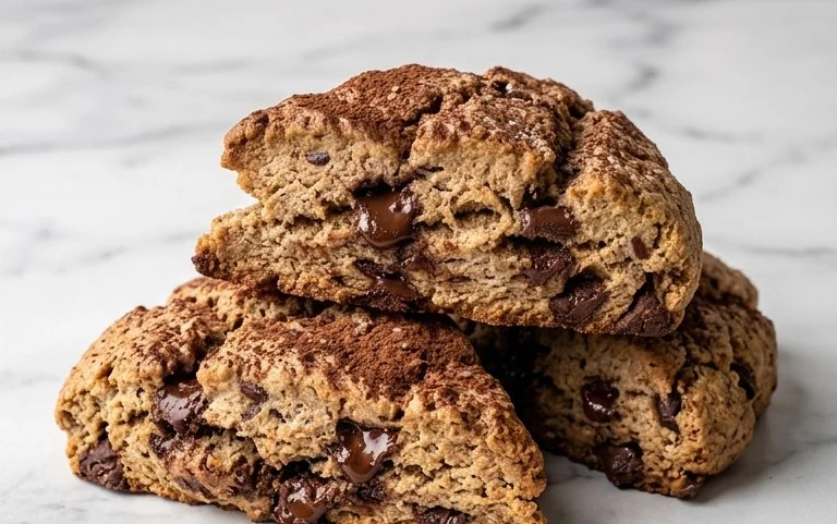 Triple Chocolate Scones
