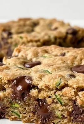 Chocolate Chip Zucchini Cookie Bars