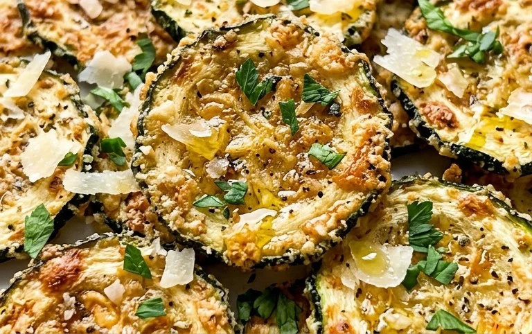 Crispy Baked Zucchini Chips