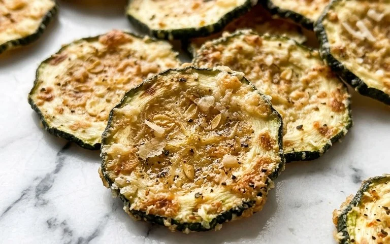 Crispy Baked Zucchini Chips