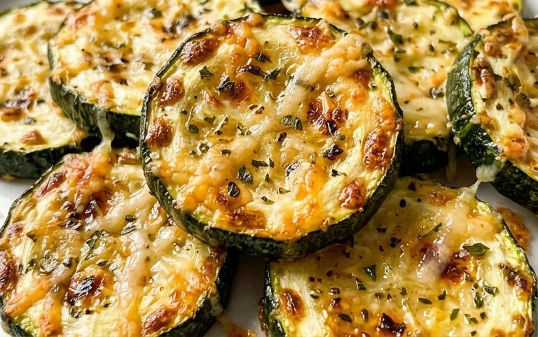 Oven Roasted Parmesan Zucchini