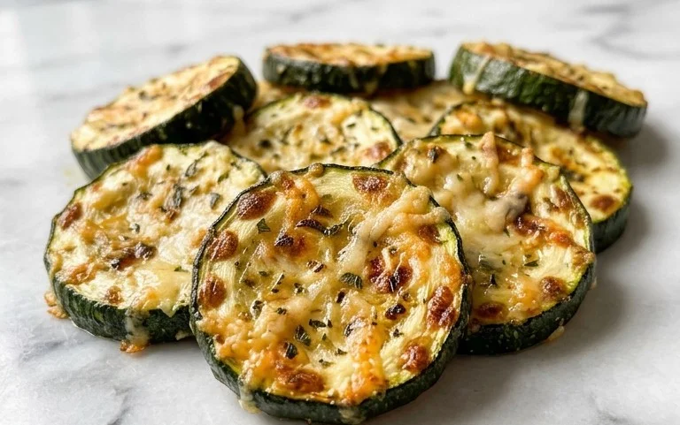 Oven Roasted Parmesan Zucchini