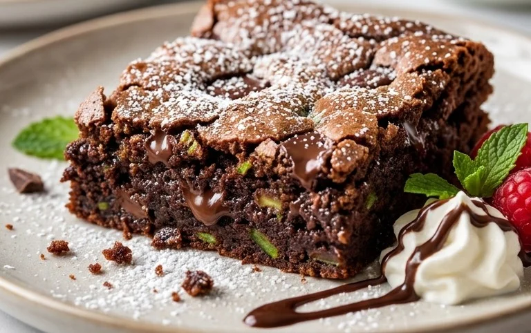 Chocolate Zucchini Brownies Recipe