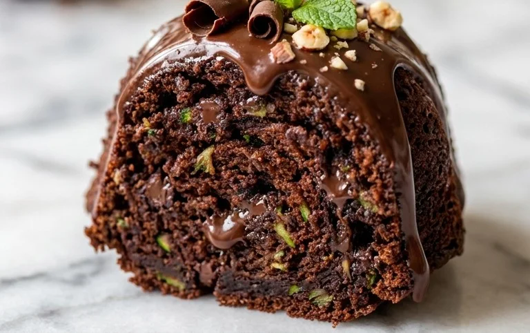 Chocolate Zucchini Bundt Cake 