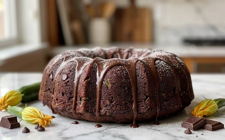 Chocolate Zucchini Bundt Cake 