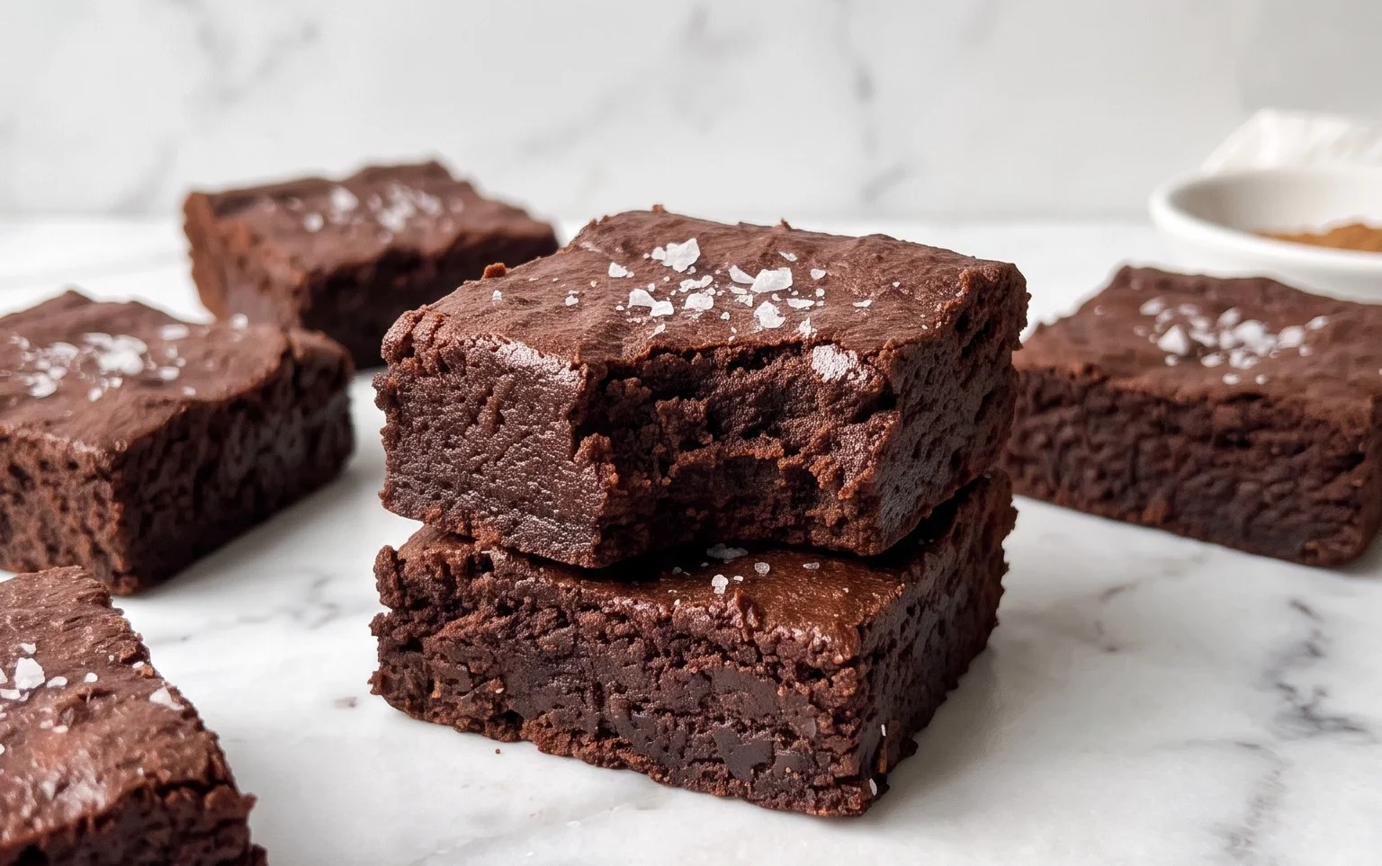 Flourless Chickpea Brownies (Vegan & Gluten Free)