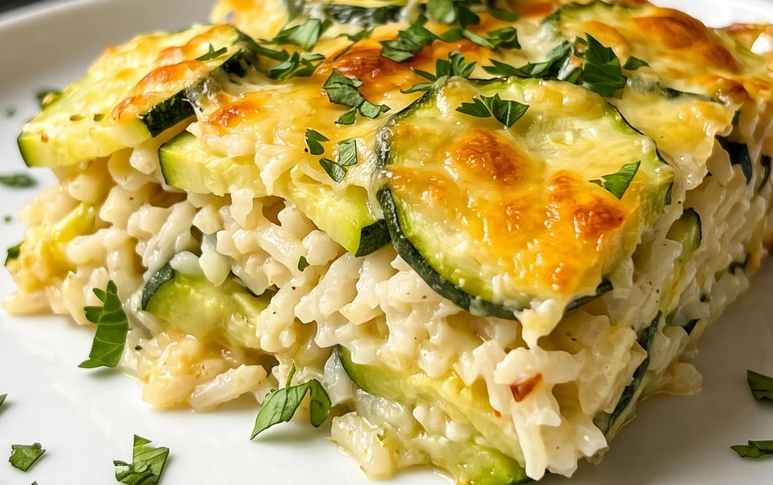 Julia Child's Zucchini and Rice Gratin (Tian de Courgettes au Riz)