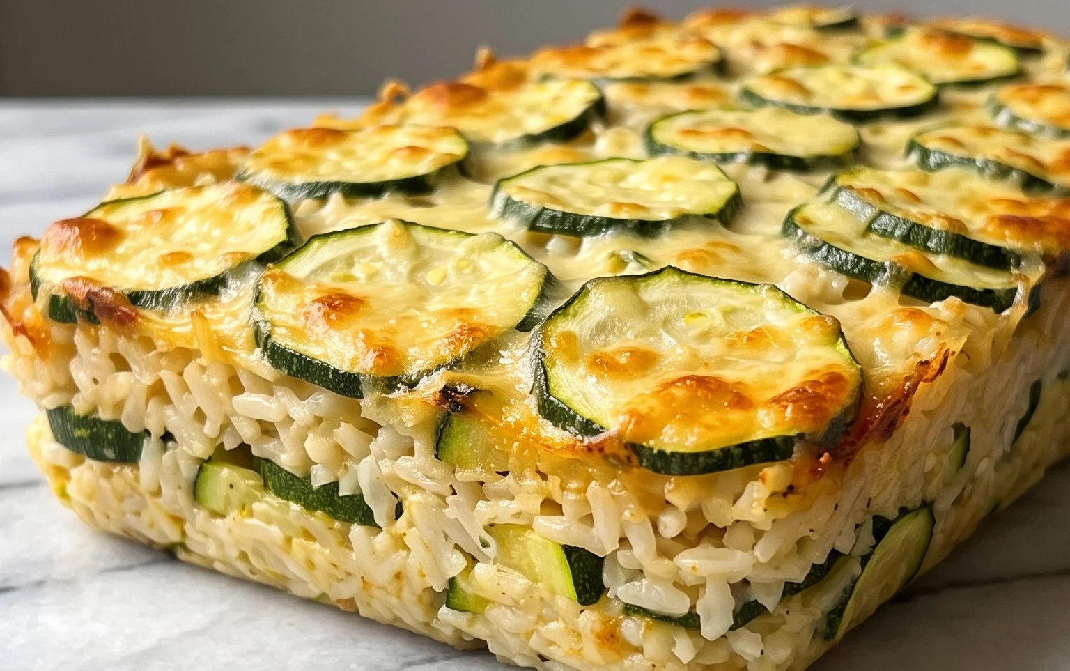 Julia Child's Zucchini and Rice Gratin (Tian de Courgettes au Riz)