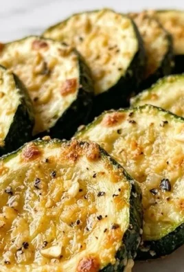 Irresistibly Crunchy Garlic Parmesan Roasted Zucchini