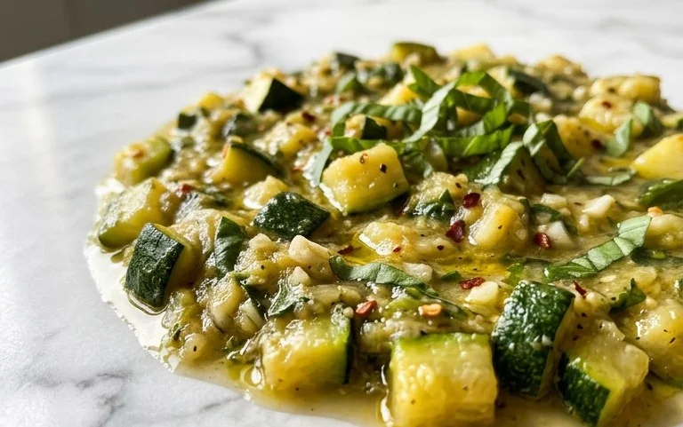Simple Fresh Zucchini Pasta Sauce